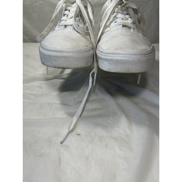 VANS Off-The-Wall Triple White Skateboarding Classic  Womens size 7 - Picture 8 of 14